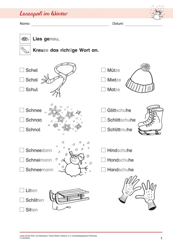 Deutsch Arbeitsblatt Lesen Lernen Klasse Deutsch Ber Lesen