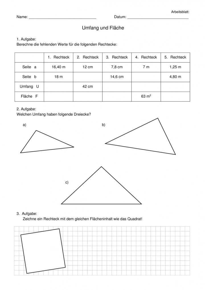 verhaltnis arbeitsblatter 6 klasse