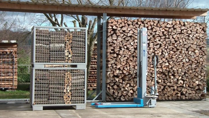 kabinett brennholz gitterboxen selber bauen