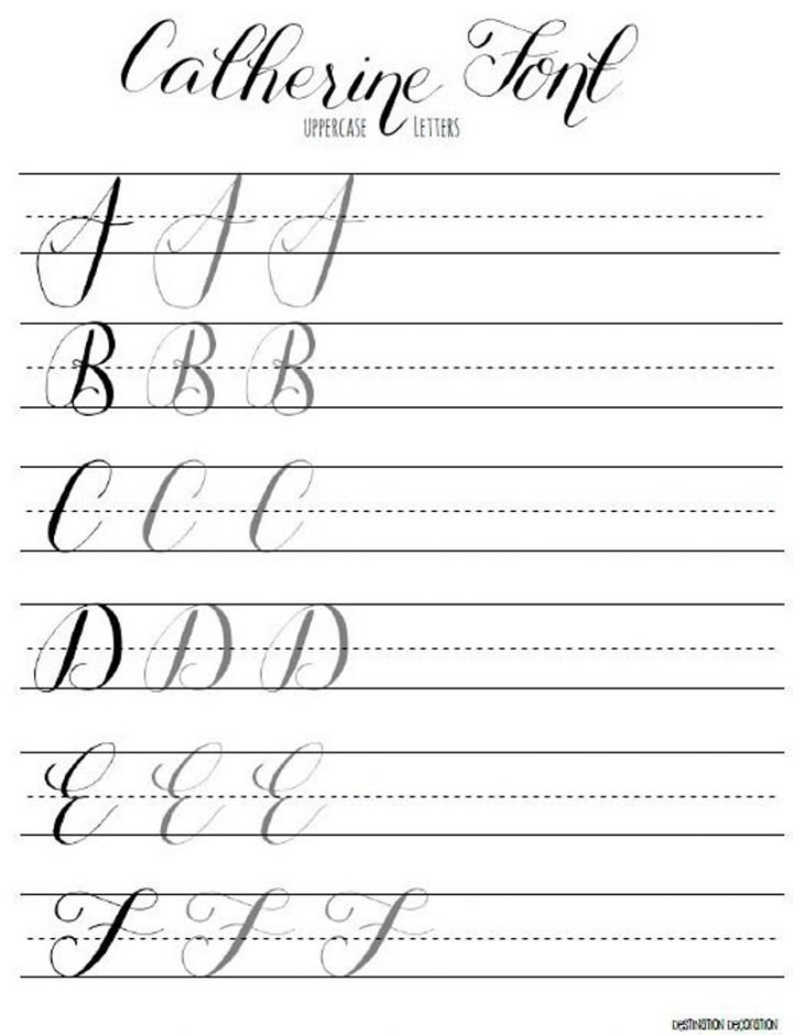 kursive handschrift arbeitsblatt maker