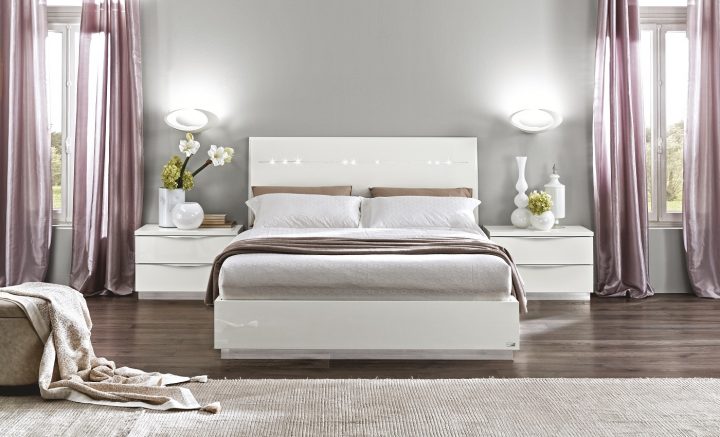 schlafzimmer weiß hochglanz