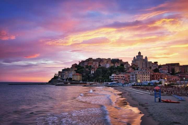 imperia italien strand