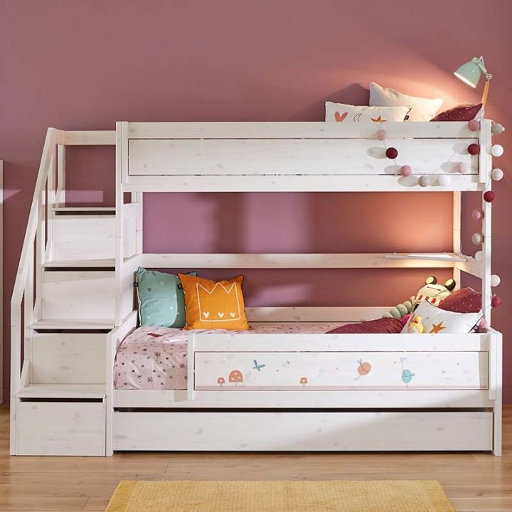 photo etagenbett mit treppe