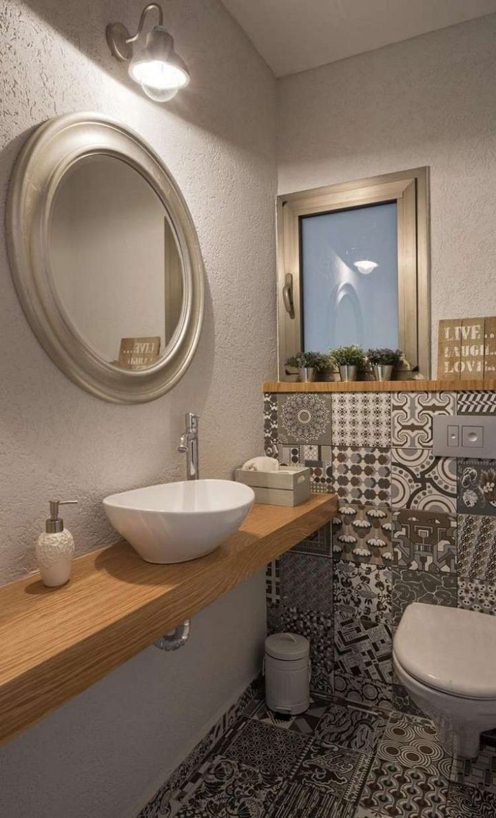 galerie gäste wc gestaltungsideen