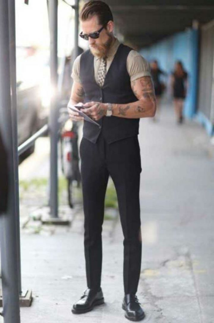 sammlung rockabilly outfit männer