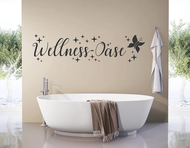 wandtattoo für badezimmer