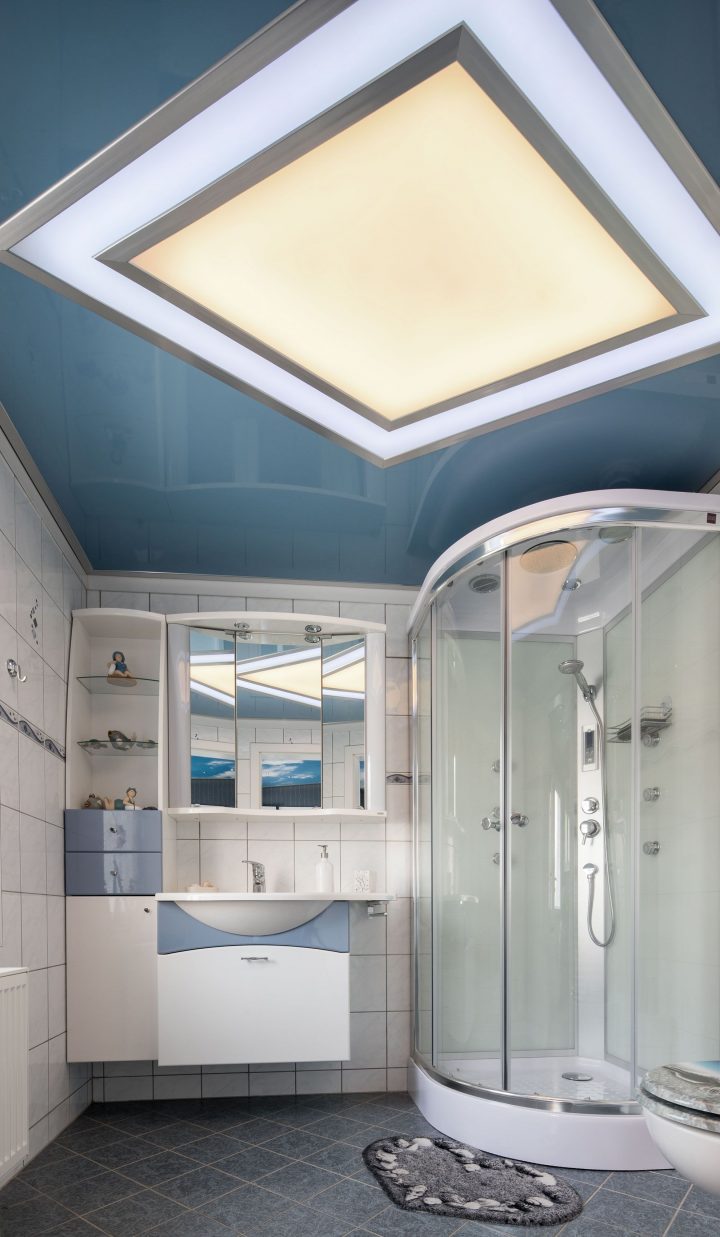 decke badezimmer paneele