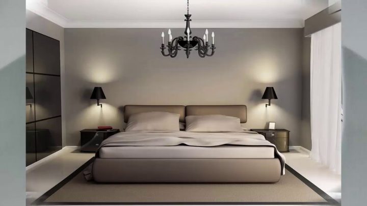 bildnis schlafzimmer weiß braun