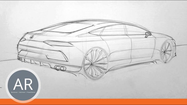 1 / 2 - Richtig Autos Zeichnen Lernen. Schnell-Skizzen. Transportation  Design Studium Mappe verwandt mit Autos Malen Lernen