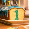 1. Geburtstag-Kuchen innen Geburtstagskuchen Zum 1 Geburtstag