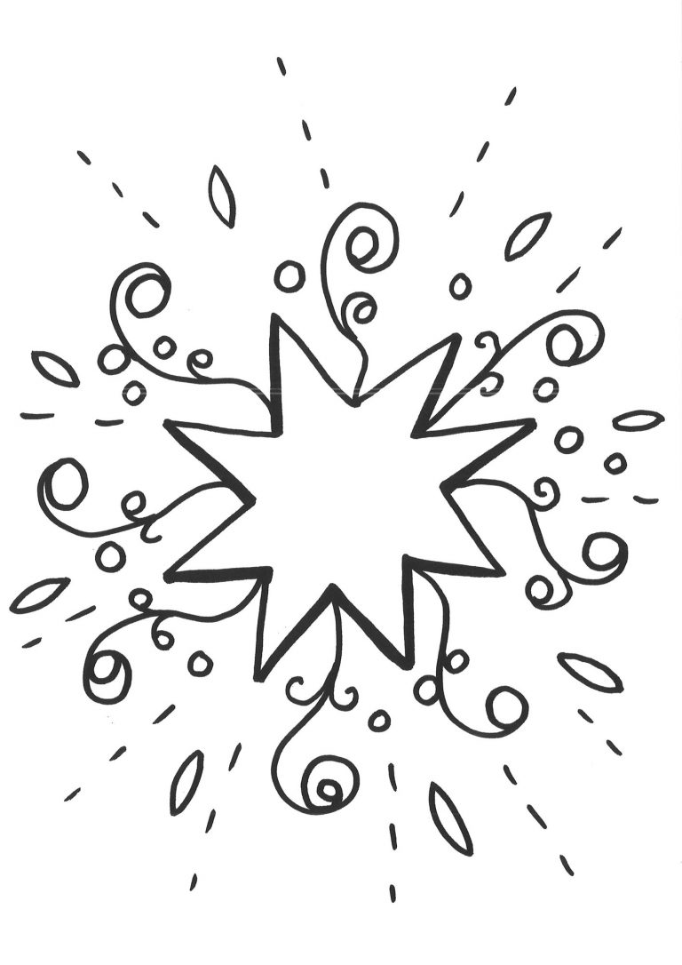 Stern, Großer Bär: Ausmalbilder für Groß und Klein – Kostenlos & Kreativ!