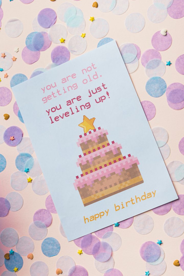 10 Coole Geburtstagskarten Zum Ausdrucken | Free Printable für