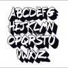 10 Coole Graffiti Abc Buchstaben Ausdrucken Kostenlos bestimmt für Graffiti Schablonen Zum Ausdrucken