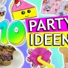 10 Diy Party Ideen | Kindergeburtstag Diys | Geschenkideen Zum Geburtstag |  Party Deko | Diy Kids für Kindergeburtstag Ideen Für 10 Jährige Mädchen