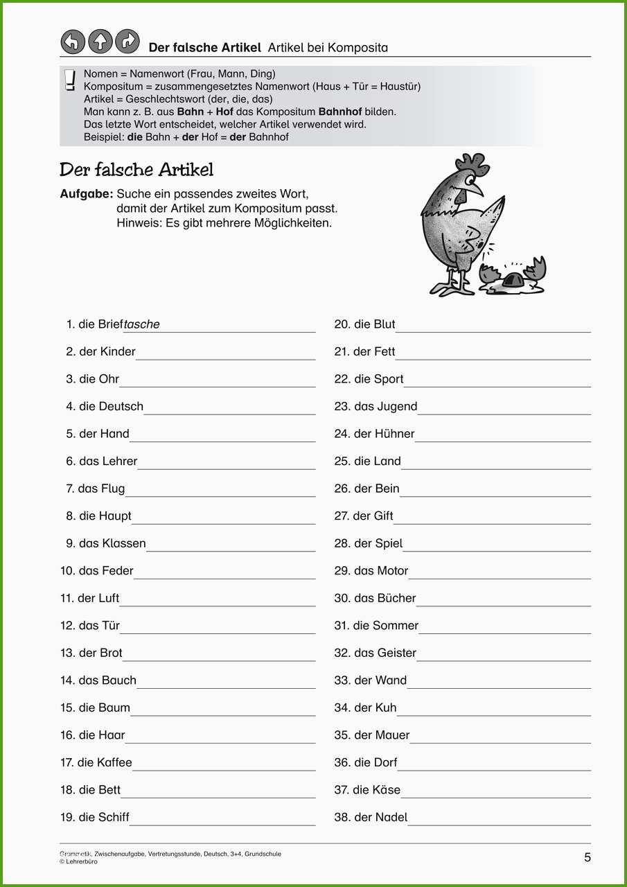 Deutsch Übungen 4 Klasse Volksschule - kinderbilder.download