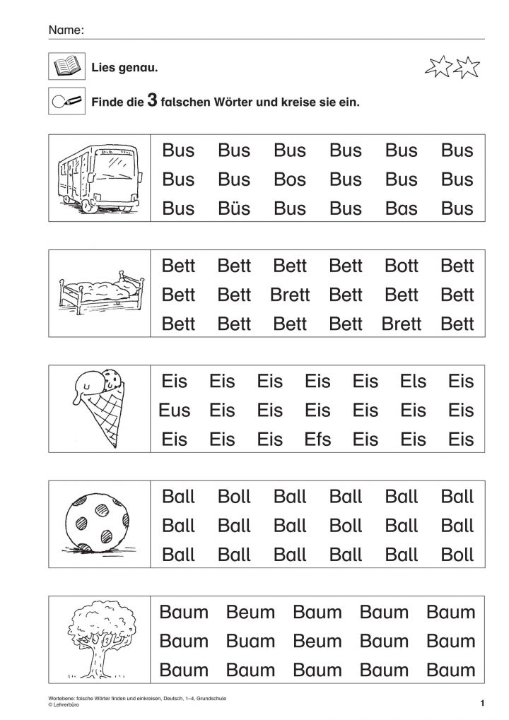 20 Lesen Lernen Arbeitsblätter Kostenlos | Lesen Lernen 1 Klasse in Lesen Lernen 1 Klasse Kostenlos