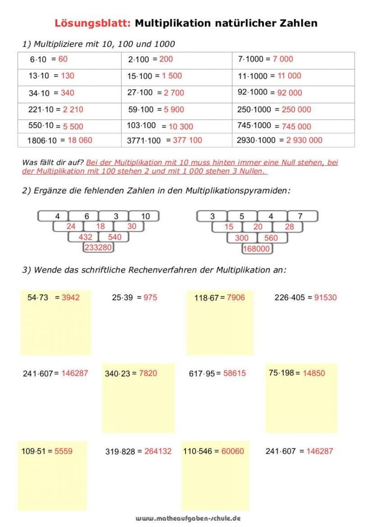 20 Übungsblätter Mathe Klasse 5 Gymnasium | Worksheets Ganzes ...