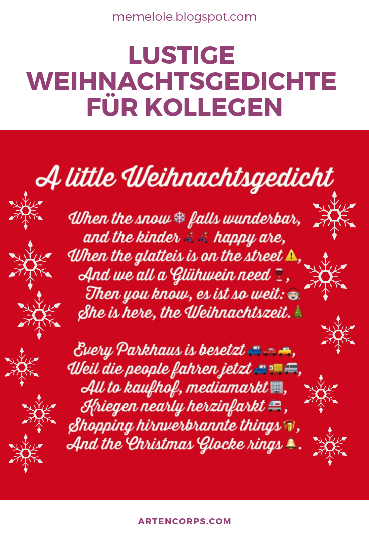 22+ Angenehm Images Of Lustige Weihnachtsgedichte Für innen Schöne