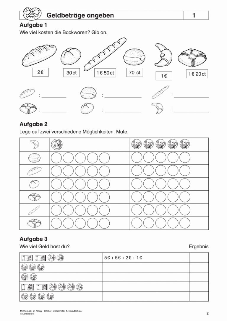 Mathe Arbeitsblätter Klasse 3 Kostenlos Ausdrucken - kinderbilder