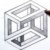 3D Illusion Drawing Easy How To Draw An Optical Illusion mit 3D Würfel Zeichnen