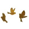 3Er Set Fliegende Vögel Zwischen 15 Und 20Cm Z. Aufhängen verwandt mit Fliegender Vogel Basteln