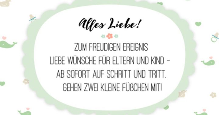 40 Sprüche Für Neugeborene Jungs Und Mädchen | Familie.de innen Sprüche Zur Geburt Des Eigenen Kindes