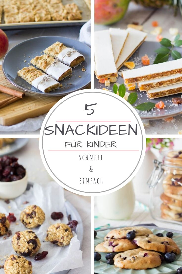 5 Snacks Für Kinder - Schnelle &amp; Einfache Rezepte ⋆ innen Kleine Snacks Für Kindergeburtstag