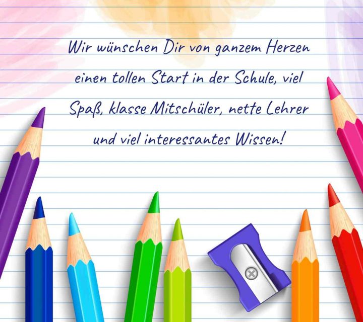 50 Glückwünsche Zur Einschulung Und Sprüche Zum Schulanfang bestimmt für Sprüche Zum Schulanfang Von Oma Und Opa