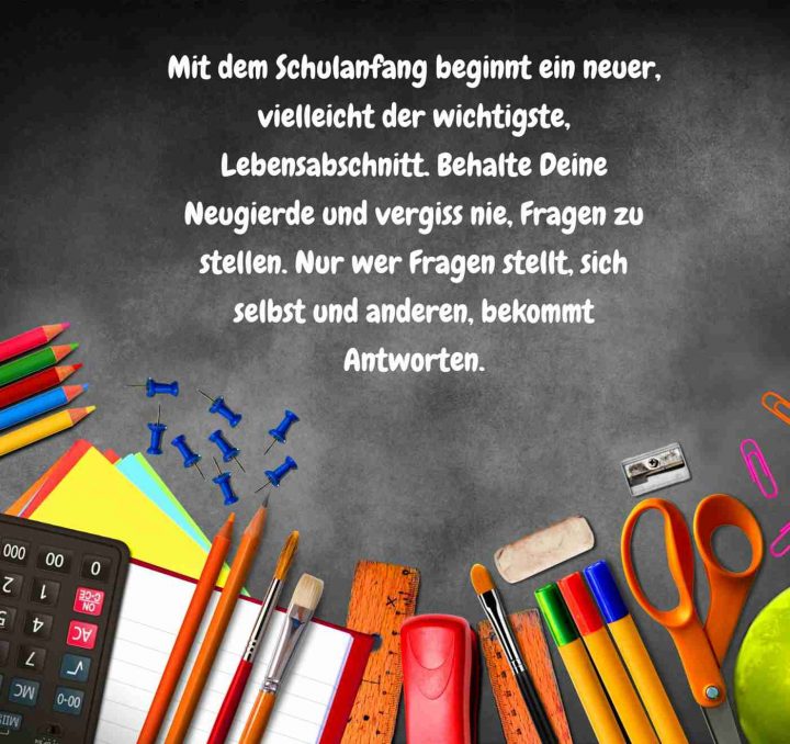 50 Glückwünsche Zur Einschulung Und Sprüche Zum Schulanfang für Persönliche Wünsche Zur Einschulung