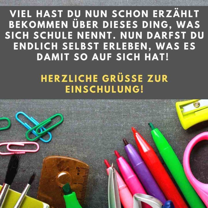 50 Glückwünsche Zur Einschulung Und Sprüche Zum Schulanfang in Lustige