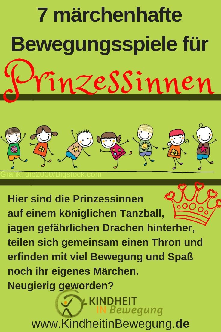 7 Märchenhafte Bewegungsspiele Für Prinzessinnen (Mit in Märchenrätsel Für Kindergartenkinder