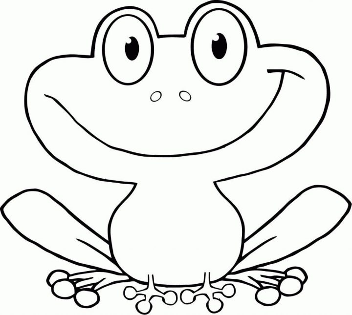 8 Beste Ausmalbilder Frosch Vorlage Kostenlos Drucken bestimmt für Frosch Malvorlage