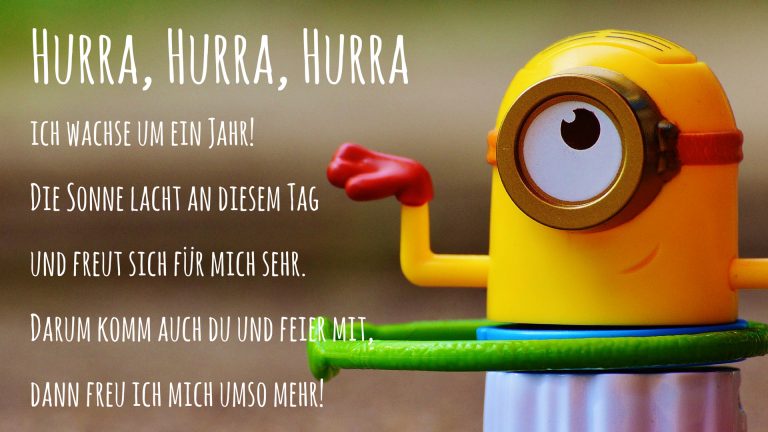 Lachen erlaubt! Lustige Sprüche zum Kindergeburtstag – und die passenden Ausmalbilder dazu!