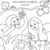 Adam And Eve Coloring Pages (Mit Bildern) | Bibel über Malvorlage Adam Und Eva