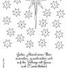 Adventskalender Mit Sternen | Christliche Perlen bestimmt für Sternenmuster Zum Ausschneiden