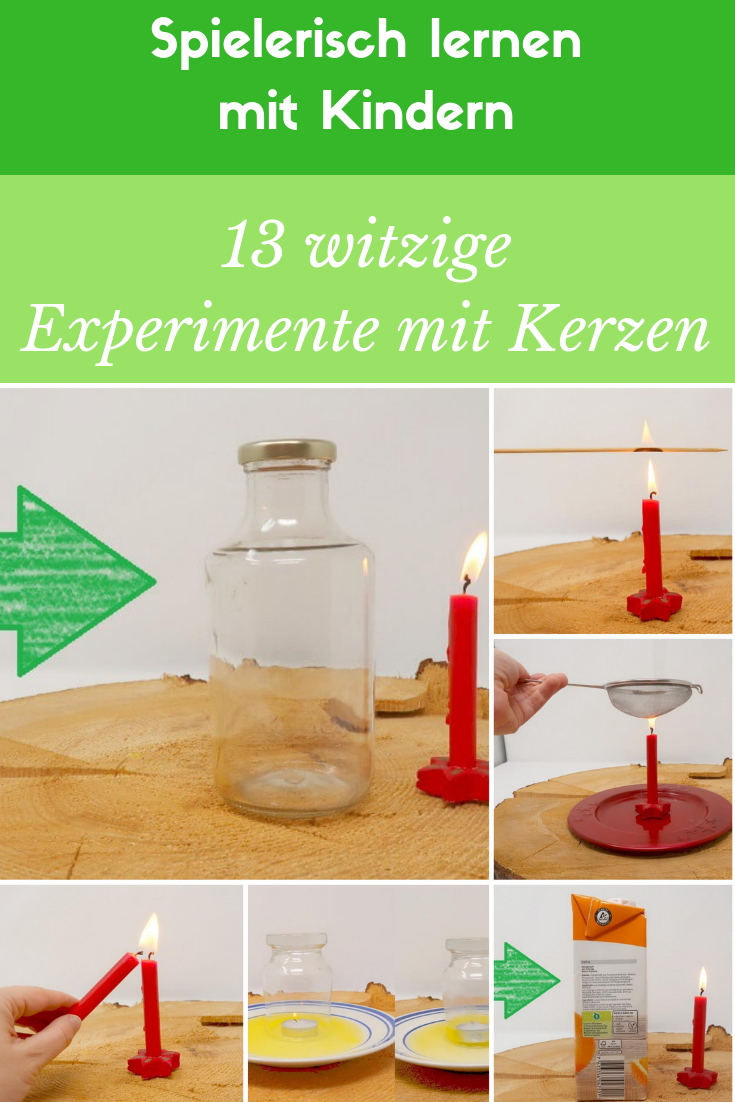 Adventskalender Schweizer Familienblogs: Experimente Mit bei Experiment Mit Kerzen Im Kindergarten