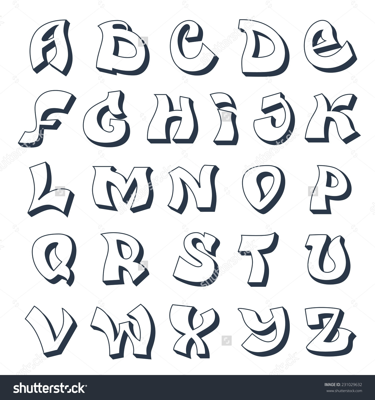 Alphabet Buchstaben Ausdrucke - Malvorlagen Für Kinder innen Buchstaben Zum Ausdrucken Und Ausschneiden