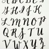 Alphabet Großbuchstaben (With Images) | Basic Hand Lettering verwandt mit Alphabet Großbuchstaben