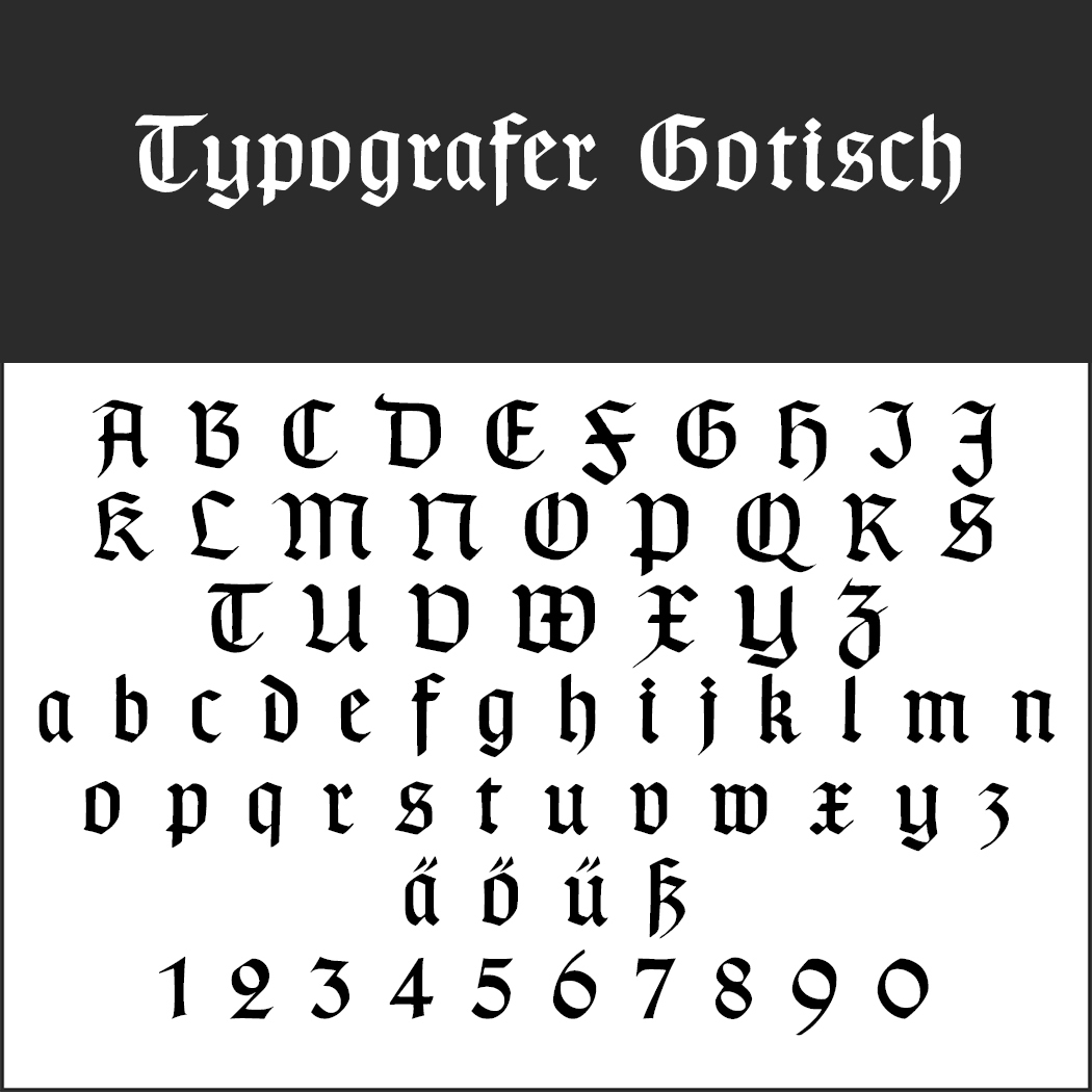 Altdeutsche Schrift: Die Besten Gratisfonts (Gewerblich Nutzbar) mit Gotische Buchstaben