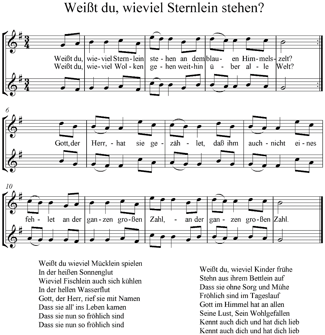 Andacht 19. April 2020 : Evangelische Kirchengemeinde Hagelloch für Liedtext Weißt Du Wieviel Sternlein Stehen