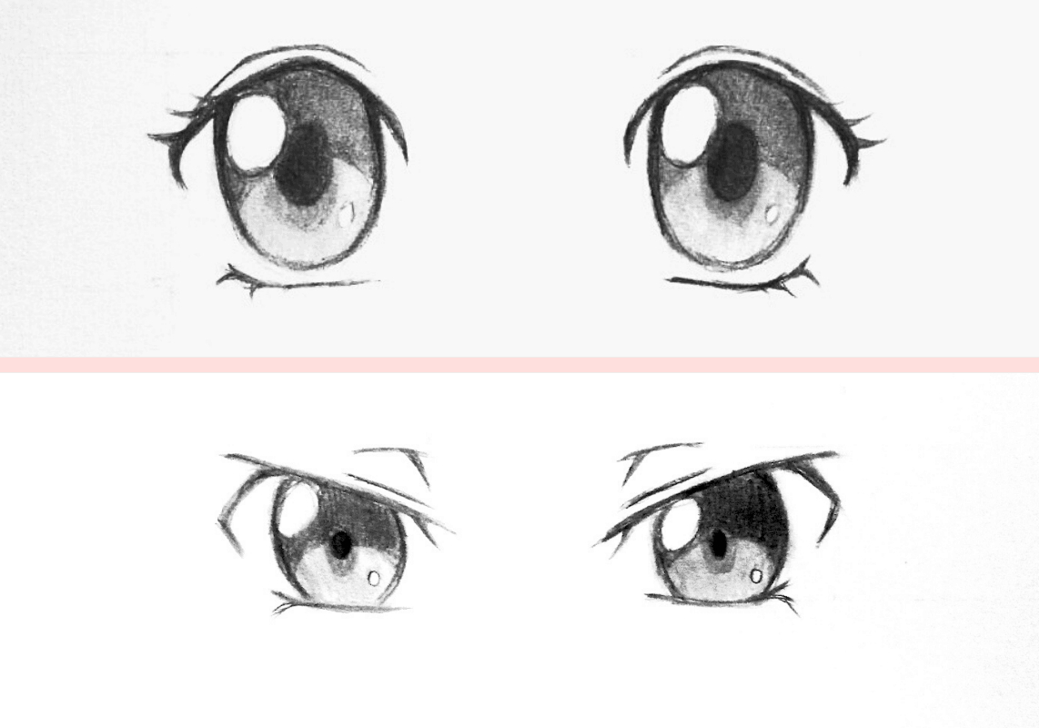 Anime Augen Zeichnen Lernen - Anleitung Für Manga Augen (M/f) bei Augen Malen Lernen