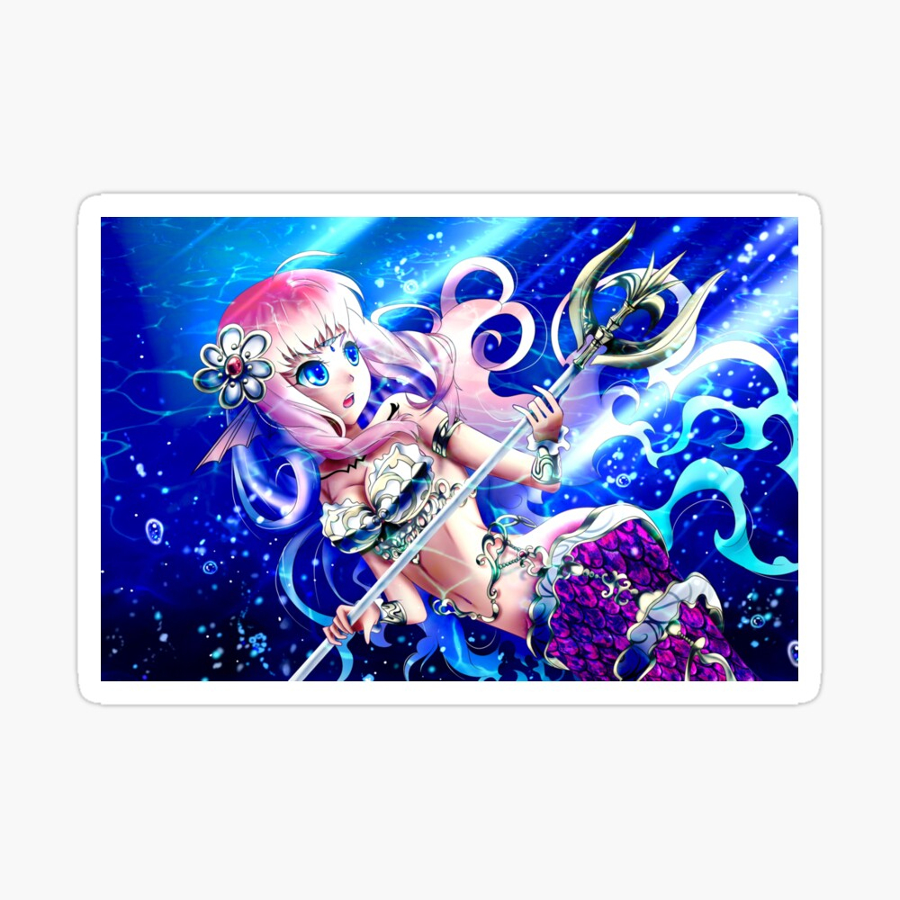 Anime Meerjungfrau&quot; Poster Von Fairyhunterx | Redbubble über Anime Meerjungfrau