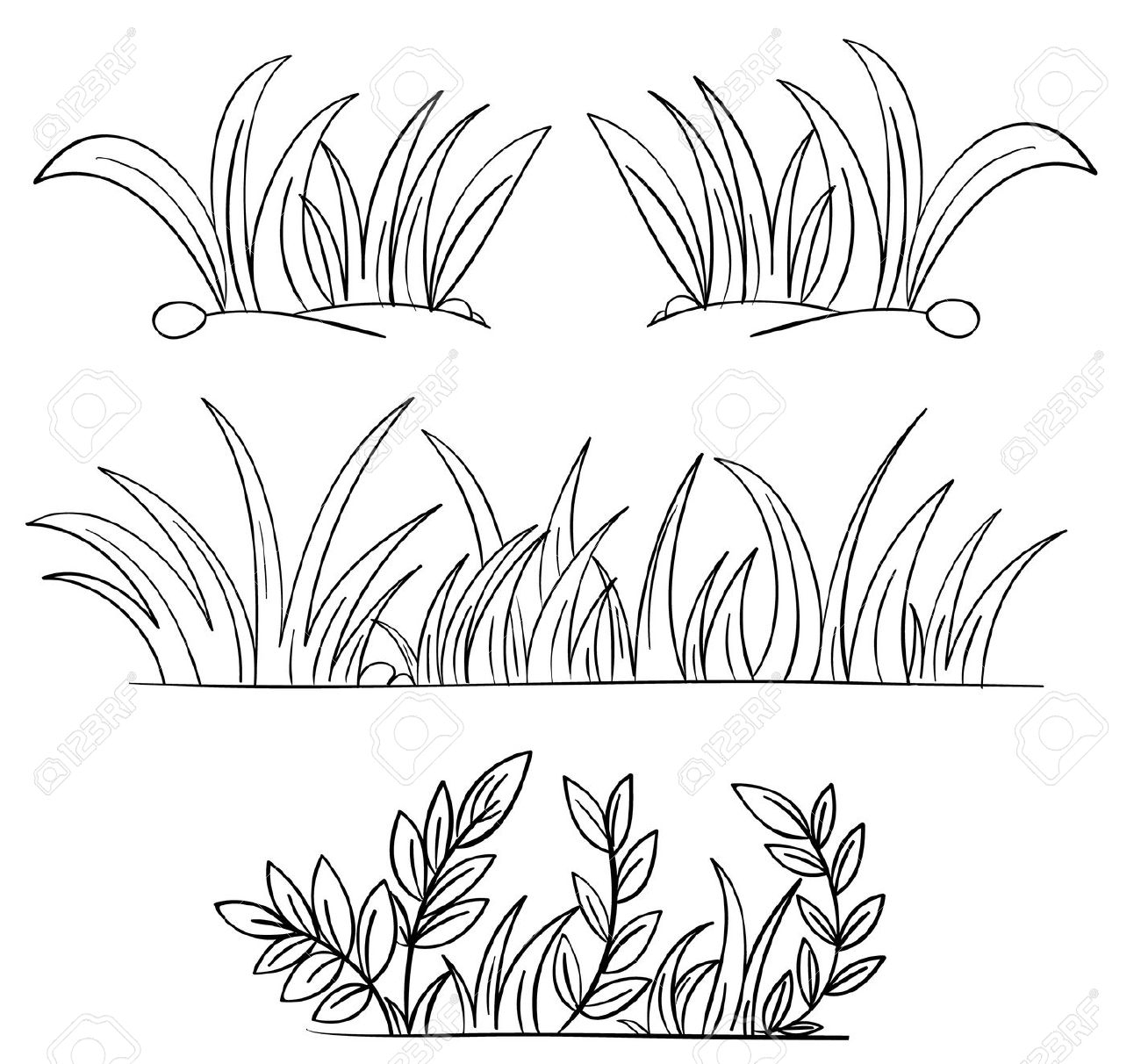 Animiertes Pokemon Ausmalbild Malvorlage Bild Gras über Gras Ausmalbild