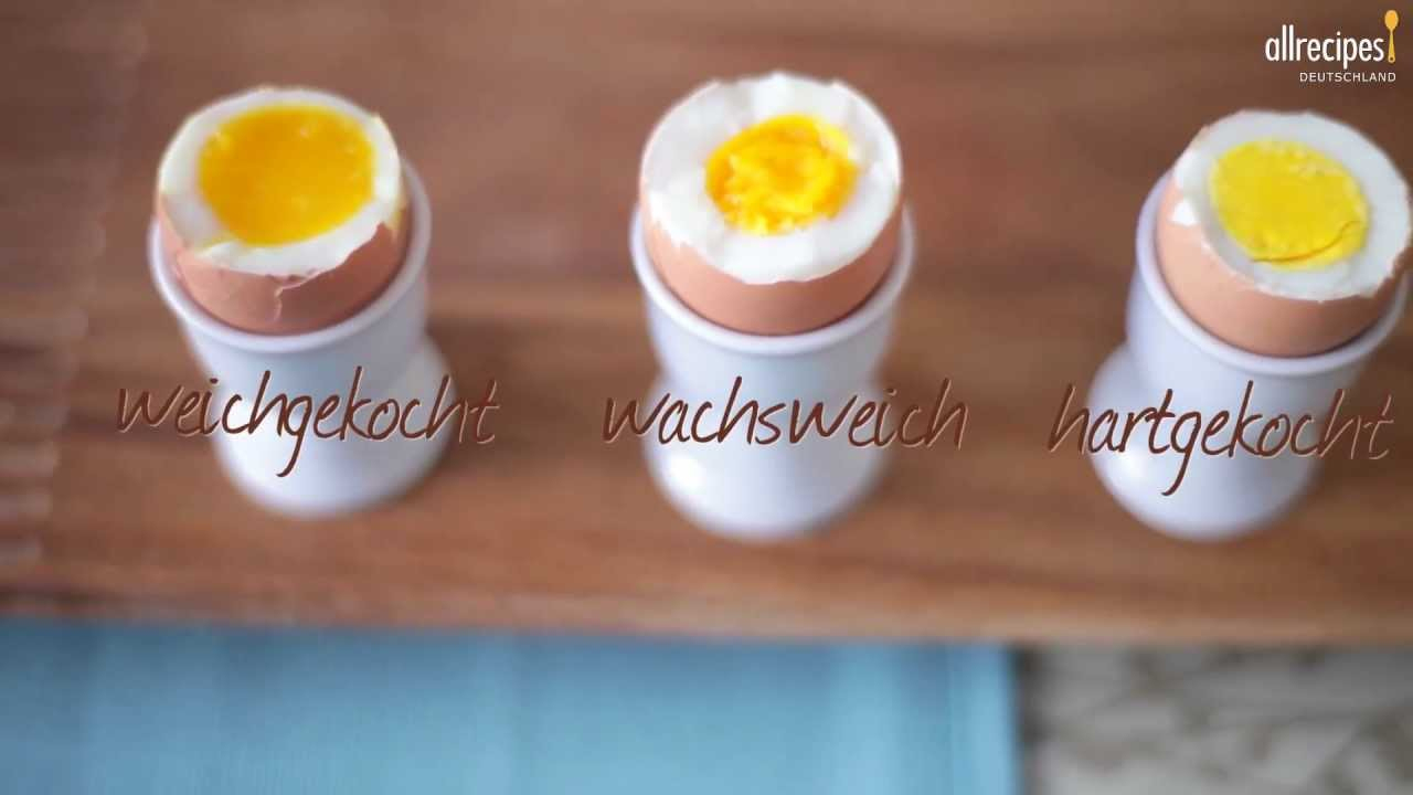 Anleitung: Eier Kochen (Weich, Wachsweich Oder Hartgekocht) - Allrecipes  Deutschland bei Wie Lange Braucht Ein Weichgekochtes Ei