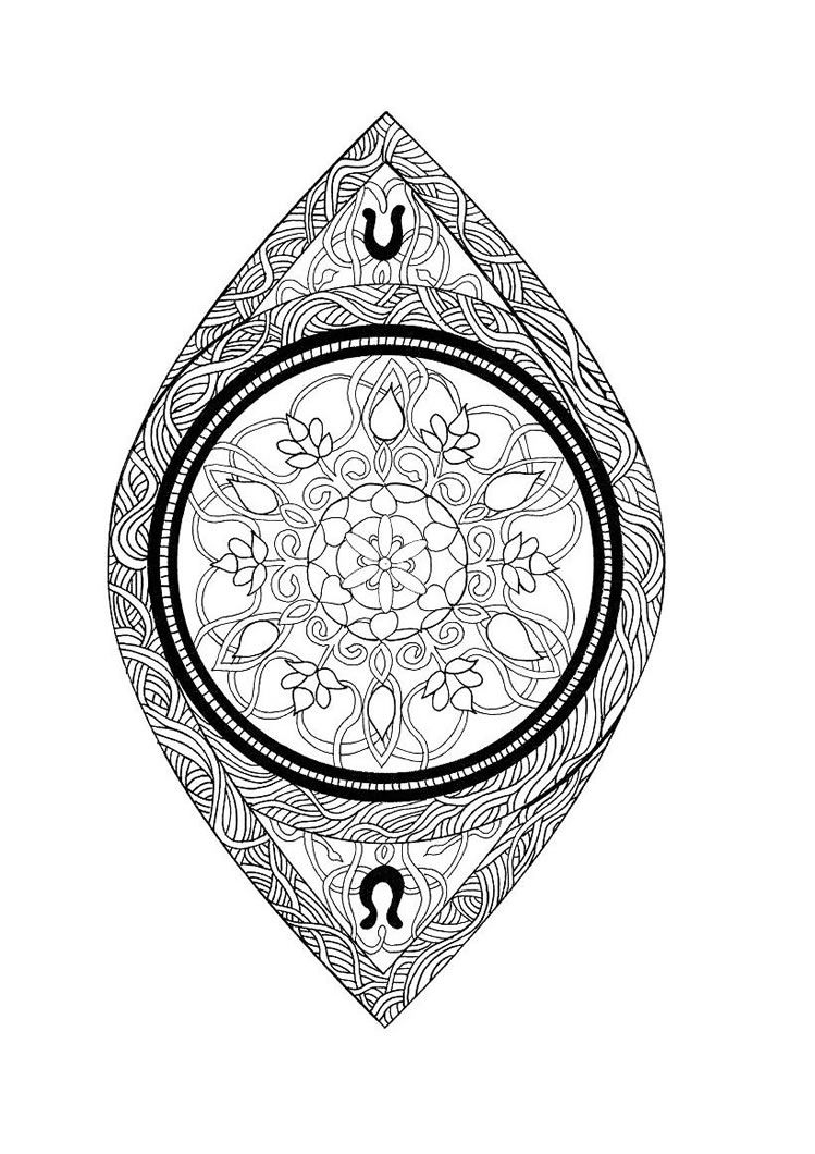 Arabisches Augen Mandala | Mandala Ausmalen, Mandalas Zum mit Mandalas Zum Ausmalen