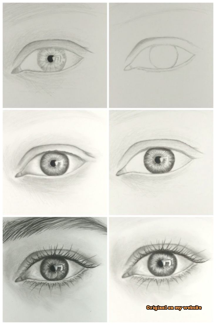 Art Drawings Tumblr - Wie Man Ein Realistisches Auge Schritt ganzes Realistisches Auge