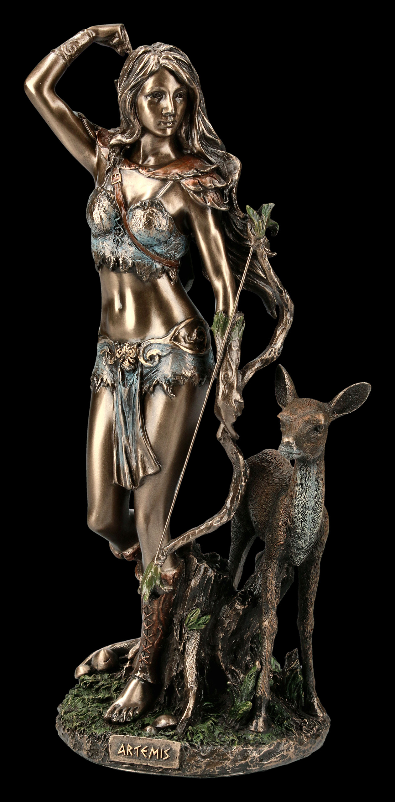 Artemis Figur - Griechische Göttin bestimmt für Griechische Götter Figuren