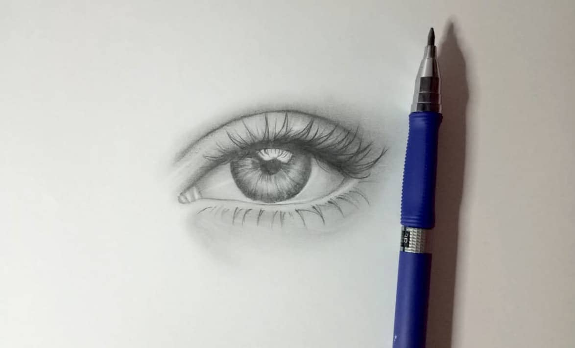 Auge Zeichnen Lernen: 8-Schritte-Anleitung Für Realistische in Realistisches Auge