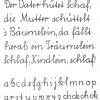 Ausgangsschrift – Wikipedia mit Schreibschrift Alphabet Grundschule