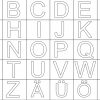 Ausmalbild Abc | Buchstaben Vorlagen Zum Ausdrucken verwandt mit Buchstaben Zum Ausdrucken